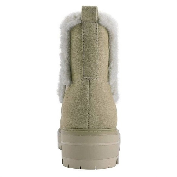 Marc Fisher Women's Size 5 Ink Leather Slip On Lugged Sole Chelsea Boots Shoe - Picture 3 of 3